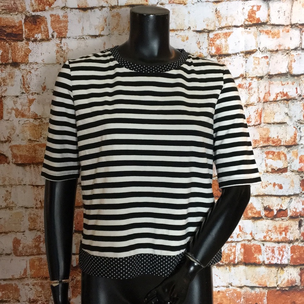 Lili’s Closet Striped and Polka Dot Shirt